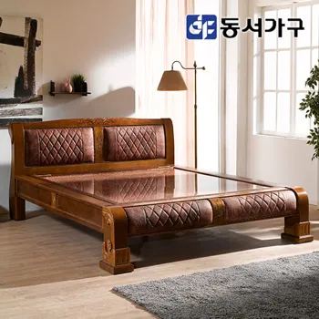 2_동서가구_M리더스_엔틱_고급_원목_명품_홍맥반석_퀸_Q_돌침대
